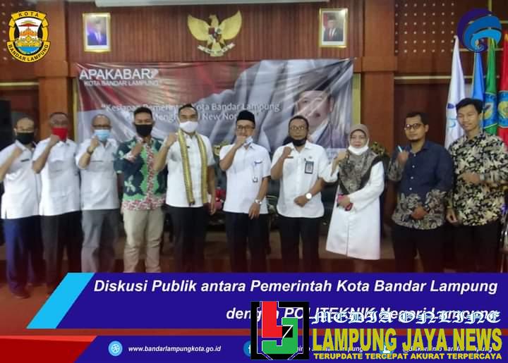 Siap Menghadapi New Normal, Pemkot Bandar Lampung adakan Diskusi Publik Bersama POLITEKNIK.