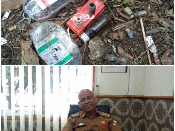 Terkait Pembuangan Limbah Medis B3, Dinas Kesehatan Lampung Utara Akan Panggil beberapa Bidan Desa