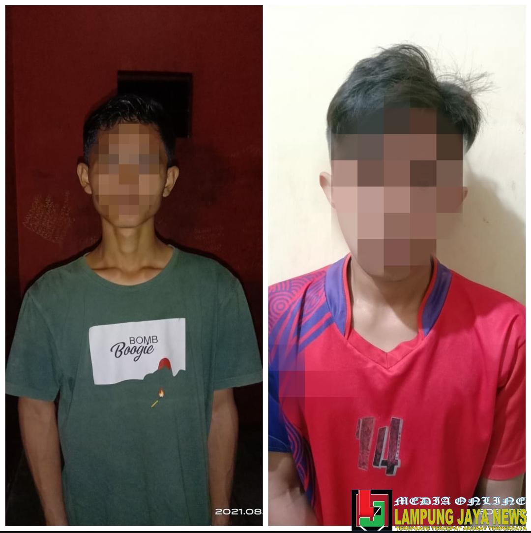 Diduga Terlibat Pencurian Sepeda Motor, Dua Pemuda diamankan Polsek Bukit Kemuning