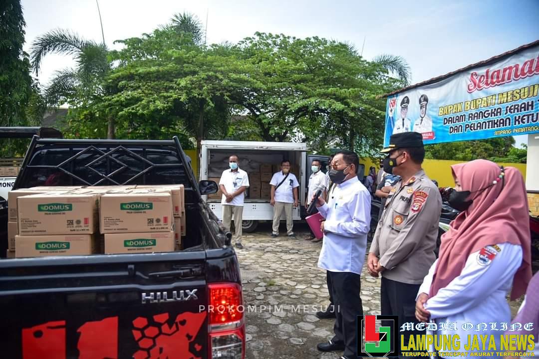 Kelangkaan Minyak Goreng Di Kabupaten Mesuji, Bupati Saply Distribusikan 2500 Liter Untuk Masyarakat