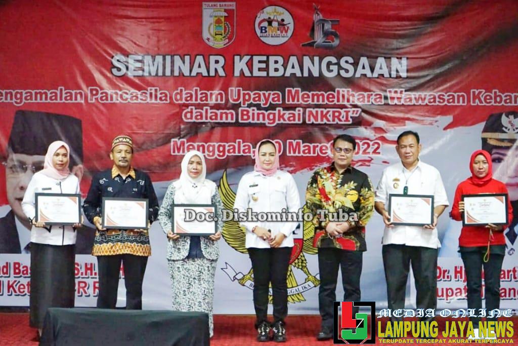 Wakil Ketua MPR RI Isi Seminar Kebangsaan Di Kabupaten Tulang Bawang
