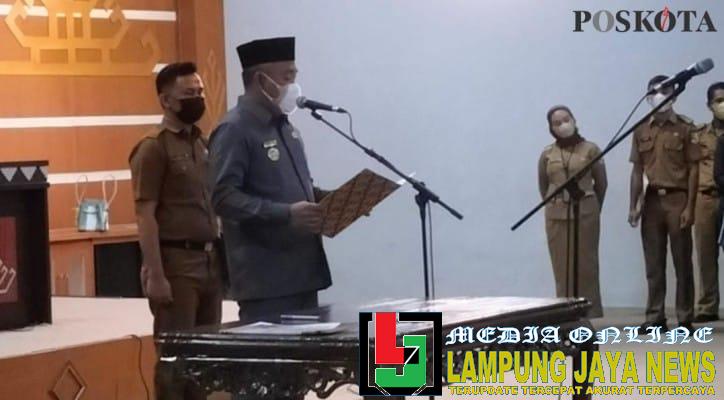 Umar Ahmad Melantik 3 Pejabat Eselon Dua, 58 Kepala UPT SD-SMP, Serta 9 Pengawas Sekolah