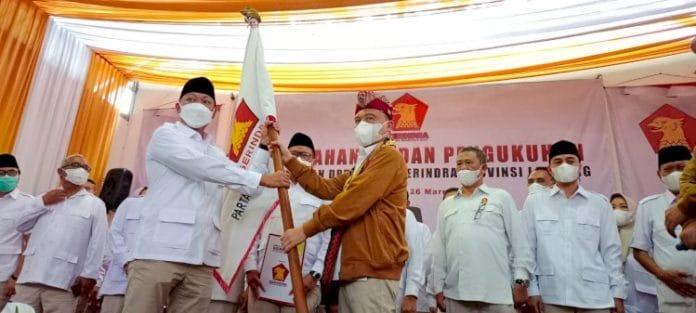 Rahmat Mirzani Djausal Resmi Nahkodai DPD Gerindra Lampung