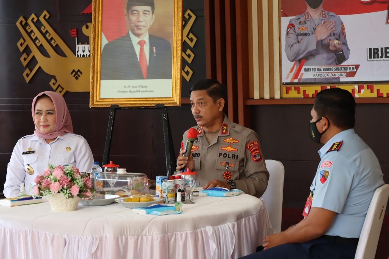Kapolda Lampung : Presiden Apresiasi Pengamanan Hari Raya Idul Fitri 1443 H