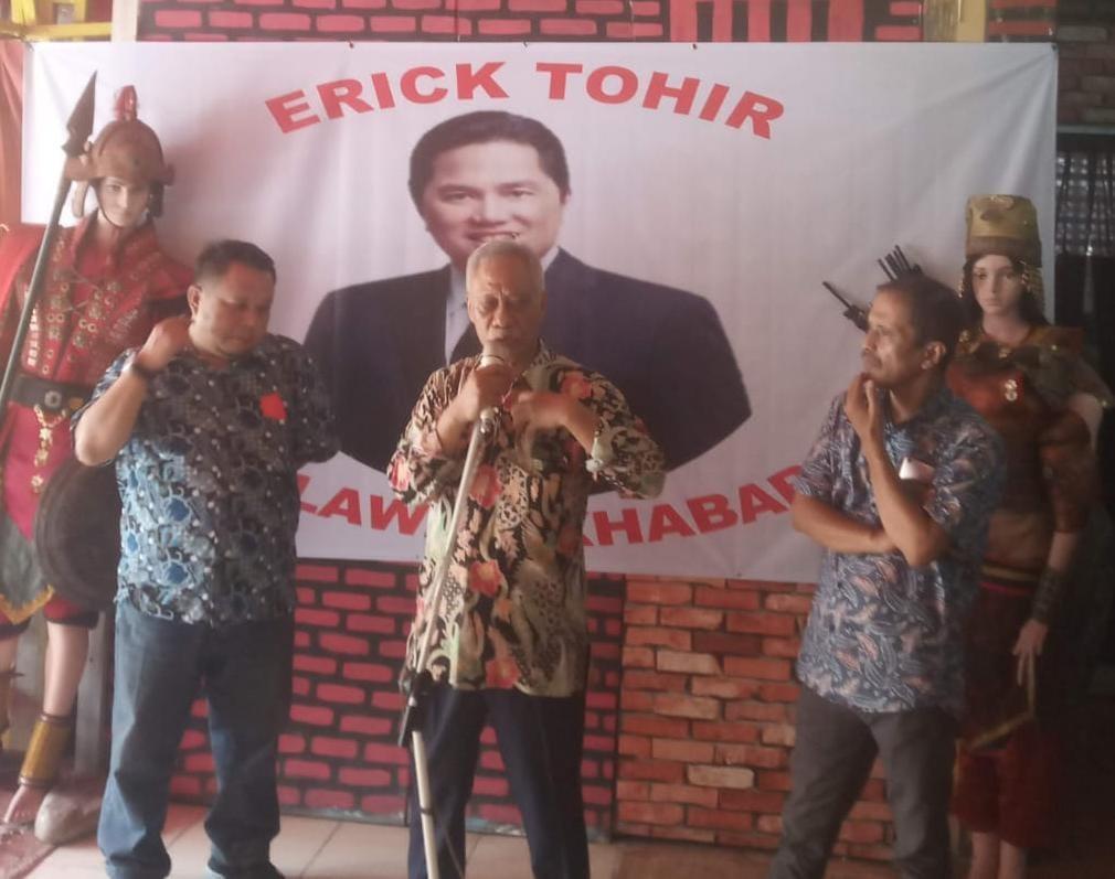 Dukung Putra Daerah Asal Lampung, Relawan Kabar Erick Thohir Rapatkan Barisan