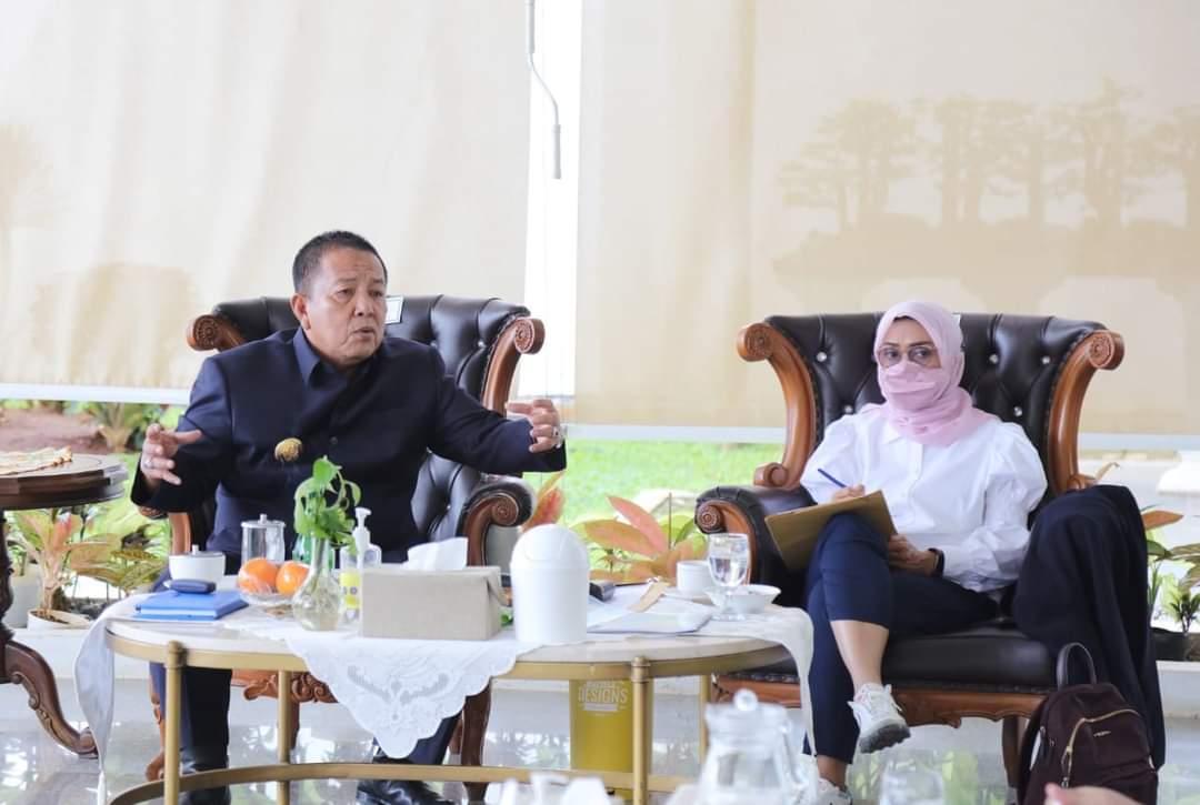 Rapat Bersama Jajaran PT. ASDP Indonesia Ferry, Gubernur Arinal Dorong Percepatan Pembangunan Kawasan Terintegrasi Pariwisata Bakauheni Harbour City