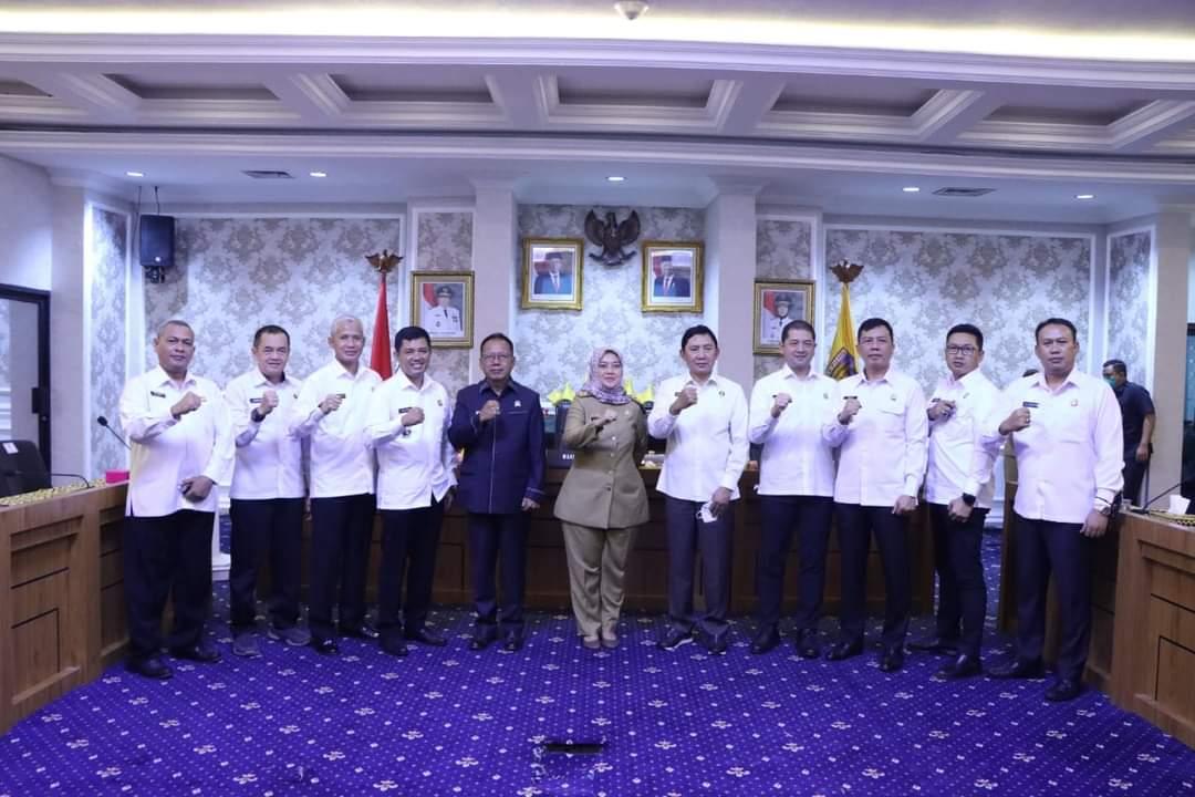 Terima Kunjungan PKDN Peserta Didik Sespimti Polri Dikreg Ke-31 Tahun Ajaran 2022, Wagub Chusnunia Sampaikan Kinerja Ekonomi Daerah Provinsi Lampung