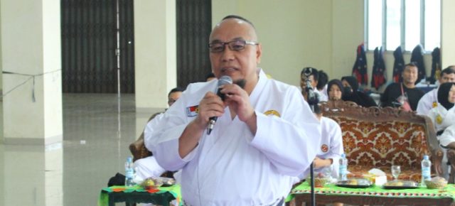 Ketua Umum BKC Tony EKa Candra, Buka Kejuaraan Daerah Karate Open dan Vestival Pengprov BKC Lampung