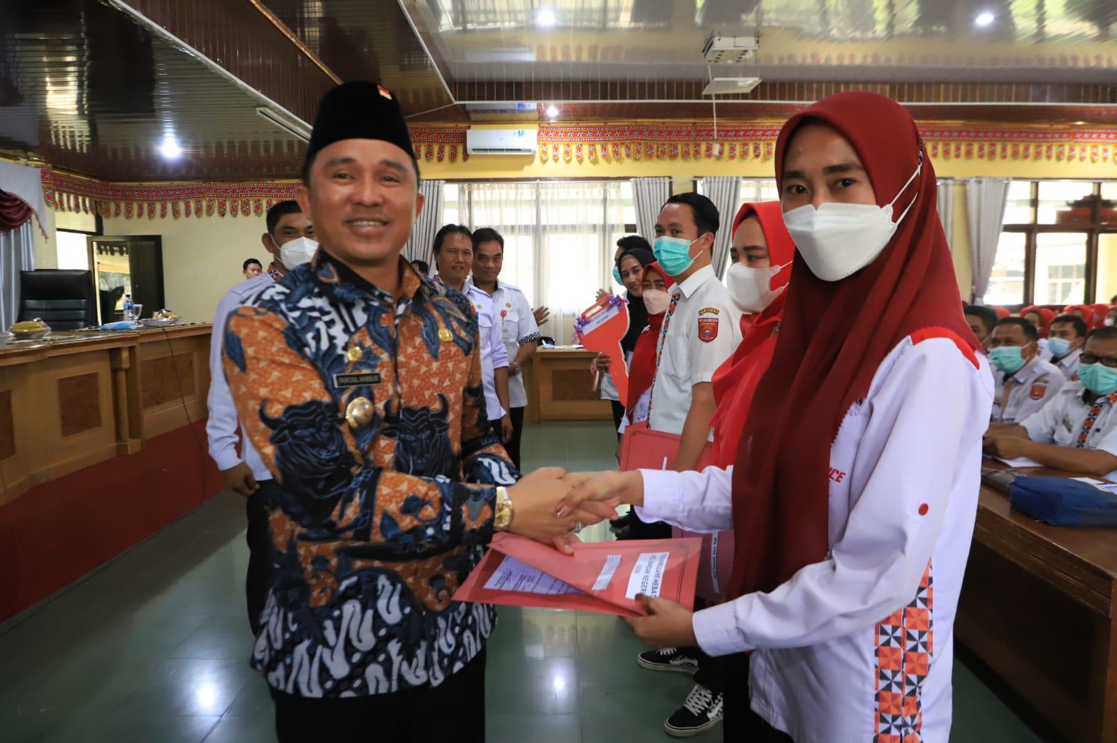 Sebanyak 256 Tenaga Kesehatan, Terima SK TKD Dari Pemerintah Kabupaten Lampung Barat