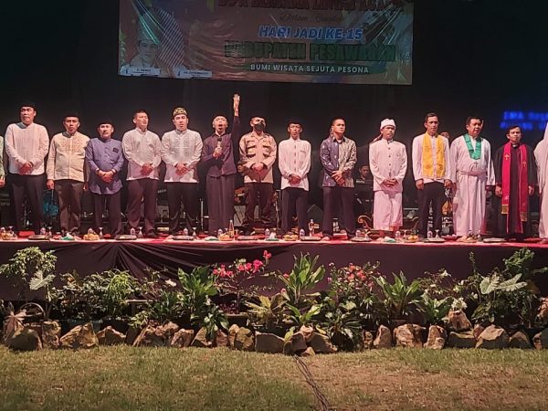 Gelar Doa Bersama Lintas Agama, Bupati Dendi Berharap Mendapatkan Keberkahan Bagi Kabupaten Pesawaran