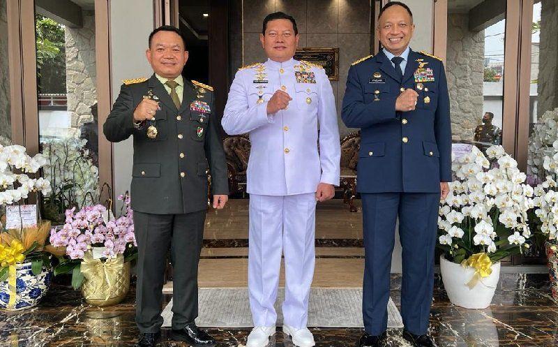 Pimpinan 3 Matra TNI Kumpul di Rumah KSAD Usai Pidato Kenegaraan Presiden, Bahas Apa?