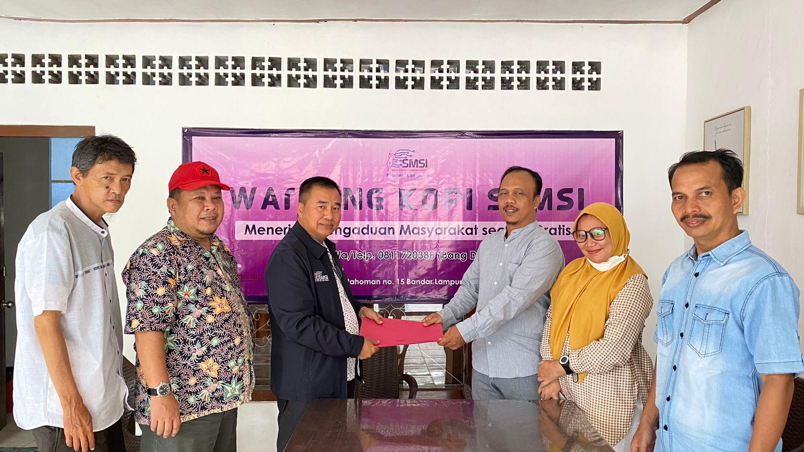 Donny Irawan Resmi Daftar Sebagai Ketua SMSI Lampung Periode 2022-2027