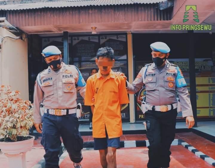 Diduga Pelaku Tindak Pidana Pencabulan Anak Dibawah Umur, Seorang Pemuda Ditangkap Polisi