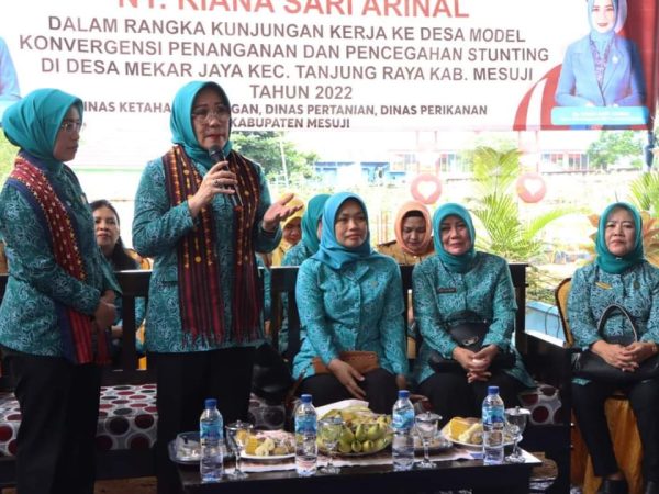 Tim Penggerak PKK Provinsi Lampung Kunjungan Kerja Ke Kabupaten Mesuji