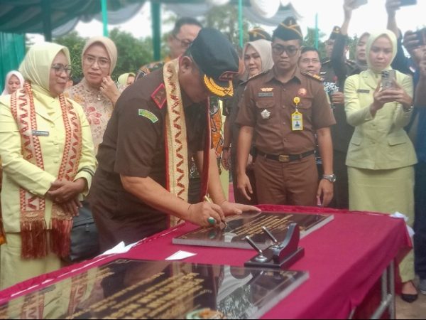 Kejaksaan Tinggi Lampung Nanang Sigit Yulianto, Resmikan Rumah Restorative Justice Mesuji