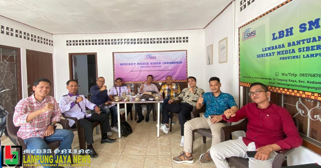 LBH SMSI Provinsi Lampung Gelar Rapat Evaluasi Program Kerja dan Evaluasi Internal Kepengurusan