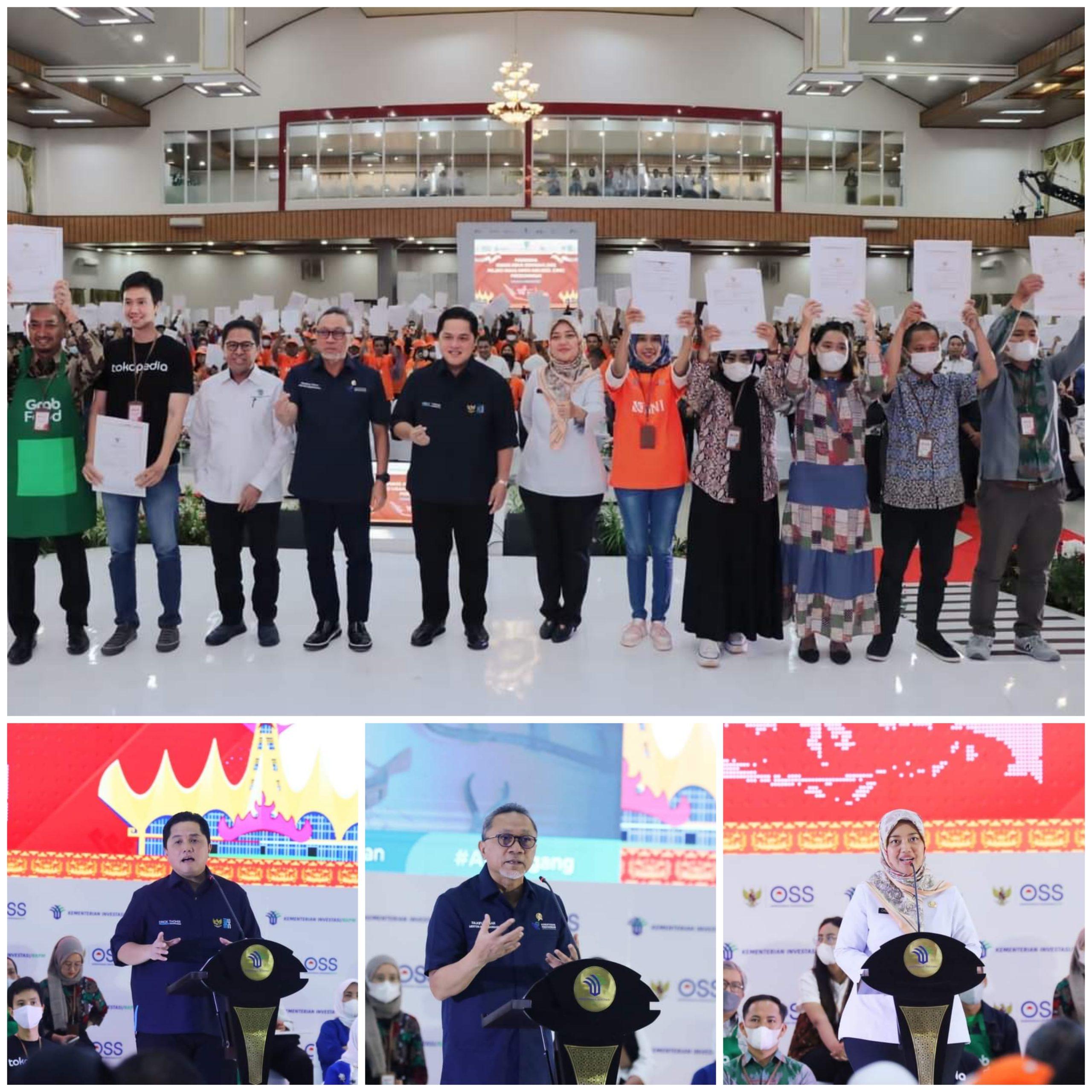 Fokus Terhadap Pembangunan Pangan Nasional, Menteri BUMN RI Erick Thohir Apresiasi Kinerja Gubernur dan Wakil Gubernur Lampung