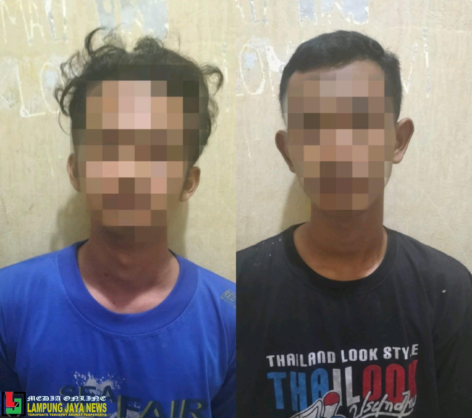 Diduga Pelaku Tindak Pidana Pencurian, Dua Pemuda Diamankan Team Tekab 308 Presisi