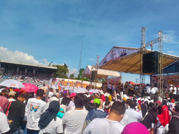 Meriah, Jalan Sehat Bersama Partai Gerindra Dibanjiri Masyarakat
