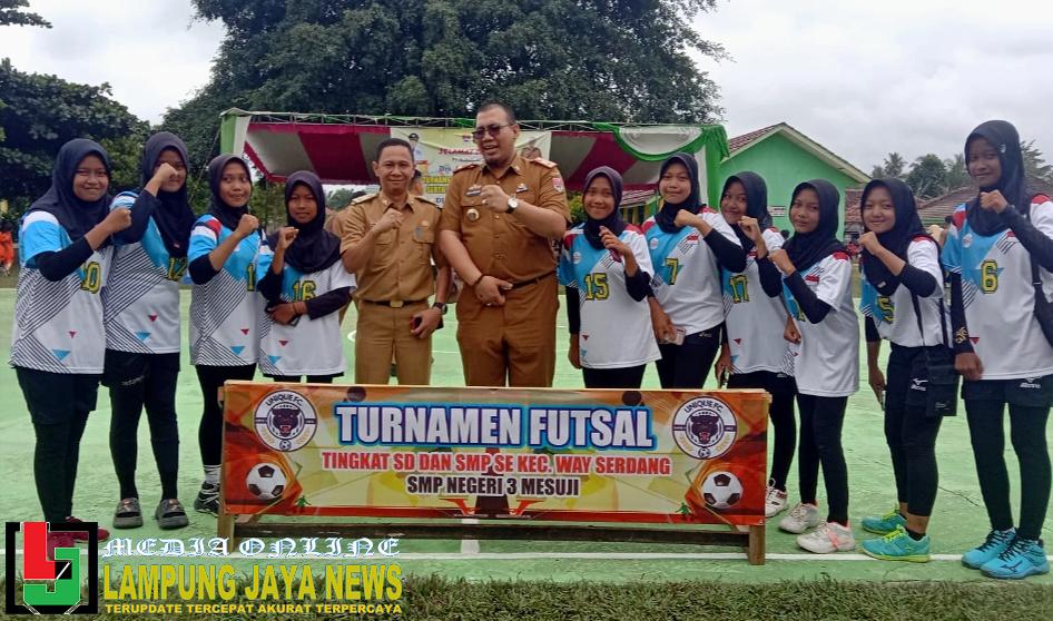 Dinas Pendidikan dan Kebudayaan Mesuji Gelar Turnamen Futsal dan Vollyball