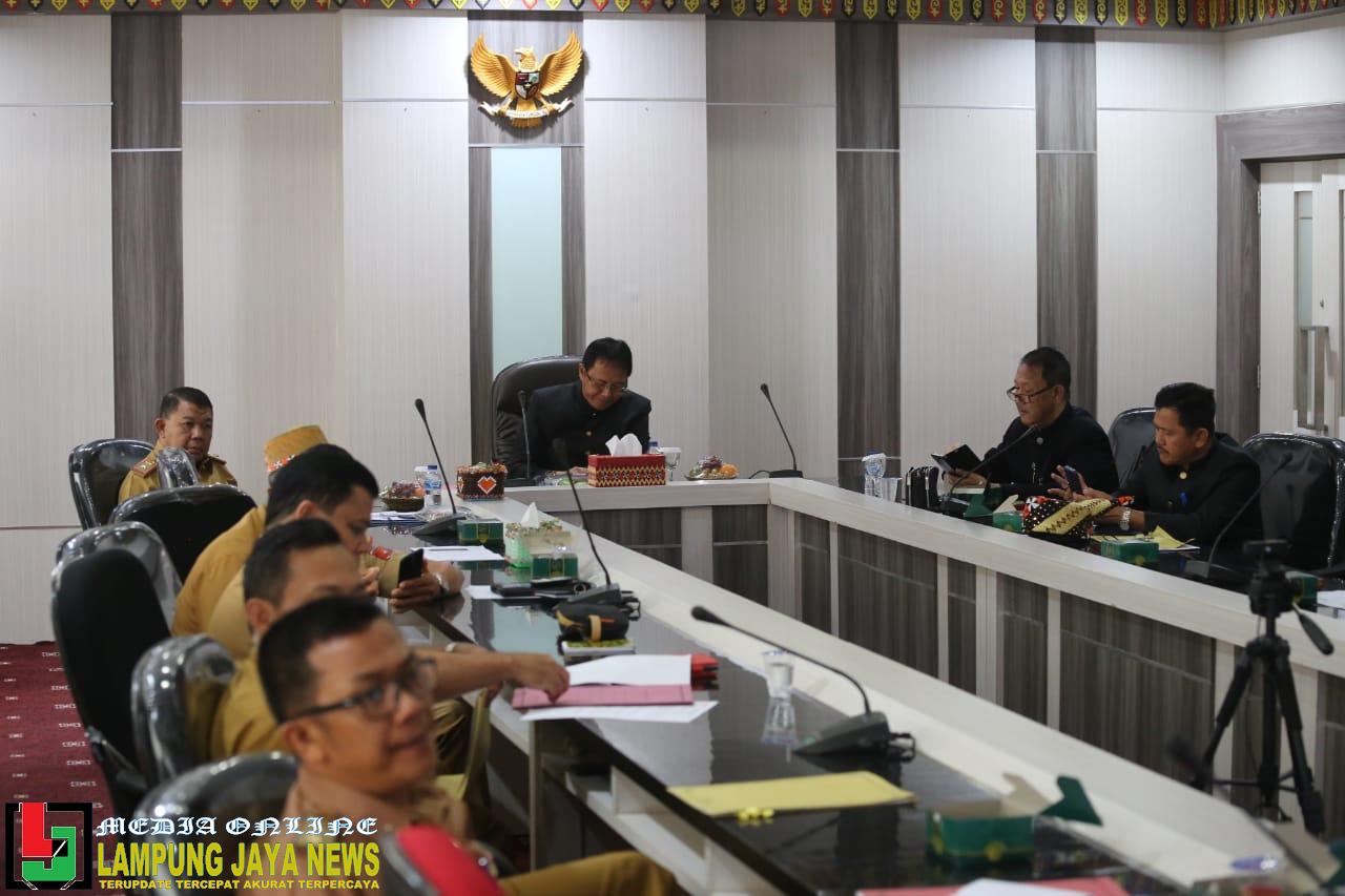 Pemerintah Kabupaten Lampung Barat Ikuti Rapat Koordinasi Pimpinan Kementrian Lembaga Program Pemberantasan Korupsi Pemerintah Daerah Dan Peluncuran Indikator MCP Tahun 2023