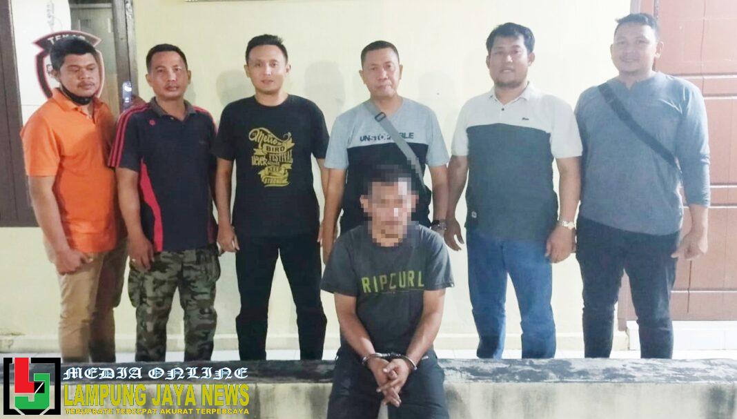 Diduga Pelaku Curat, Seorang Pemuda Asal Lampung Tengah Diamankan Polisi