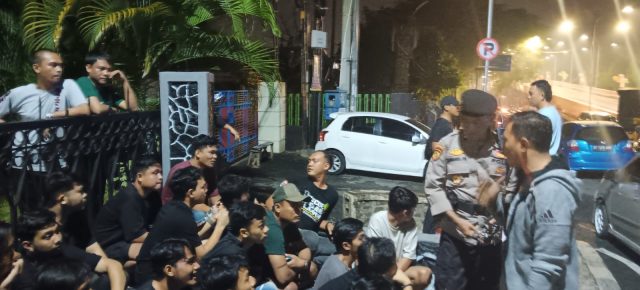 Diduga Meresahkan Warga, Puluhan Remaja Nongkrong Diamankan Polresta Bandar Lampung