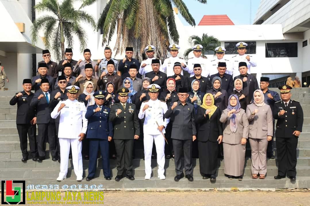 Peringati Hari Kesaktian Pancasila, Pemerintah Provinsi Lampung Gelar Upacara Bendera