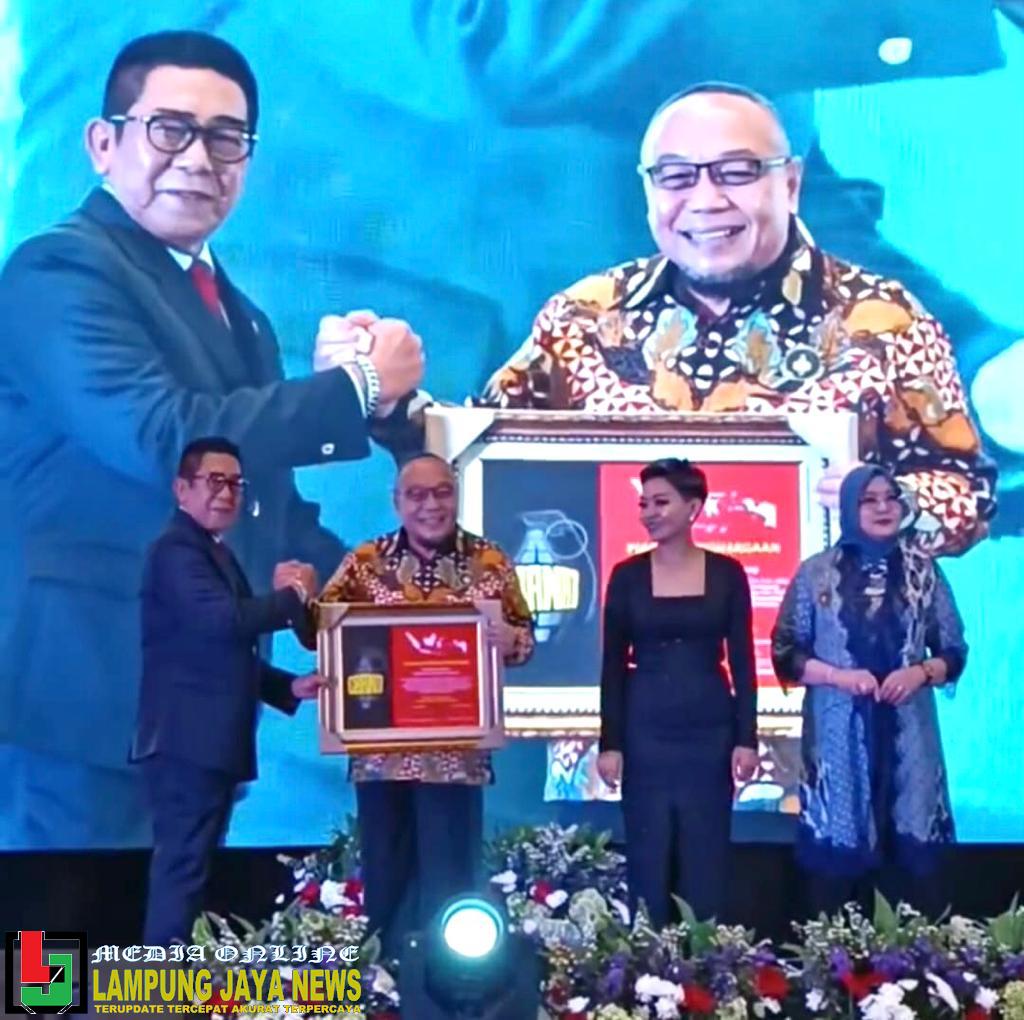 HUT GRANAT Ke 24 Tahun 2023, POLDA Lampung Dan GRANAT Lampung Peroleh Penghargaan DPP GRANAT
