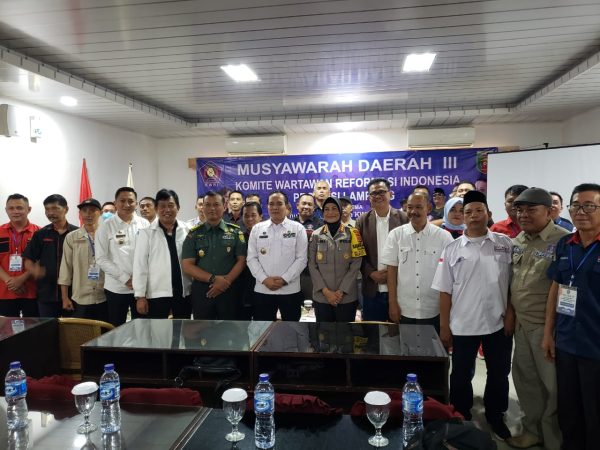 Gubernur Lampung Minta KWRI Ikut Kawal Pemilu Damai 2024 Dengan Menghindari Berita Hoax