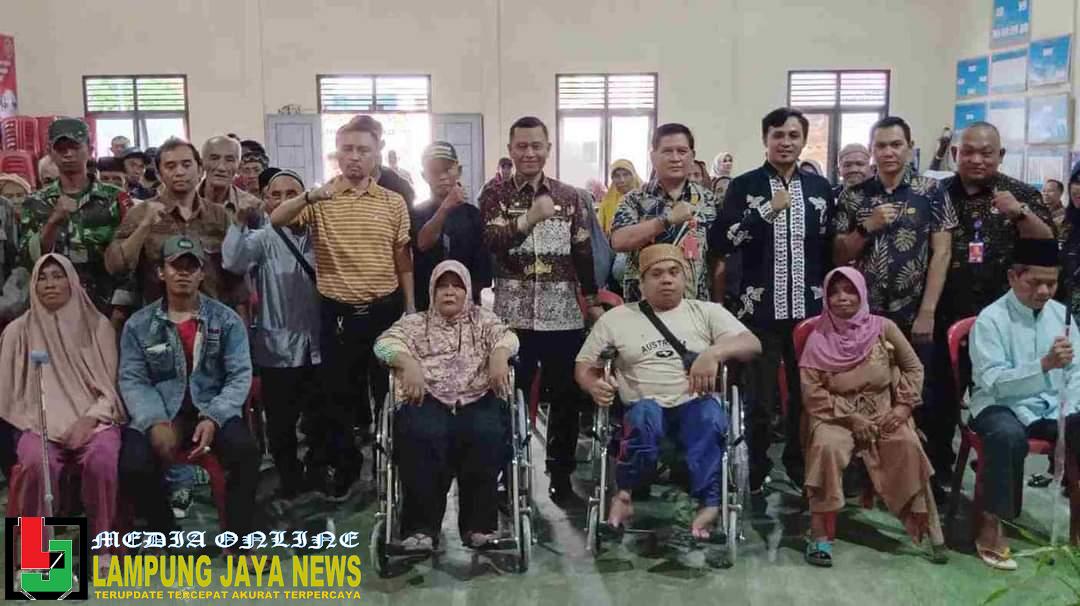 Tim Yansos Jejama Pemprov Lampung Jangkau Penyandang Disabilitas di Lampung Barat