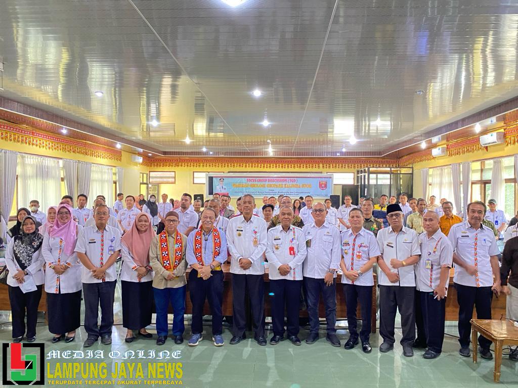 Badan Penelitian dan Pengembangan Lampung Barat Gelar Kegiatan Focus Group Disscussion Hasil Verifikasi Warisan Geologi Geopark Kaldera Suoh
