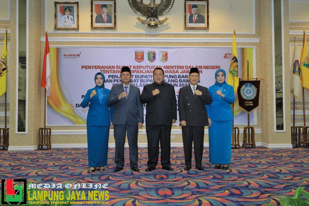 Gubernur Lampung Arinal Djunaidi, Kembali Perpanjang Masa Jabatan Penjabat Bupati Lampung Barat