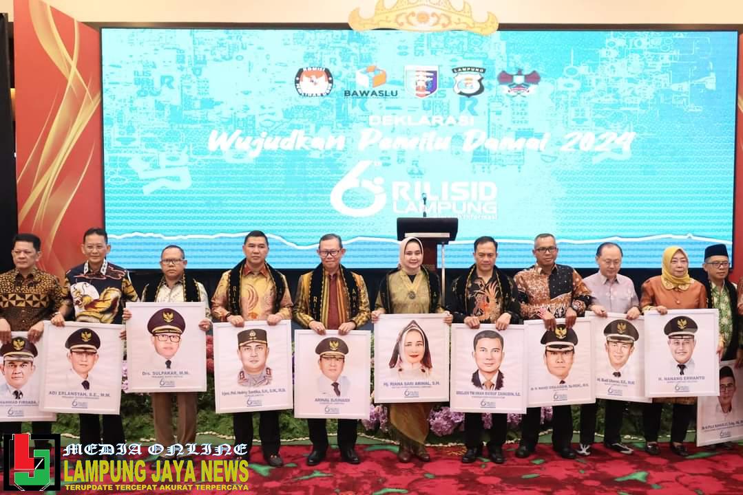 Peringatan HUT Rilis.id Ke-6, Gubernur Lampung Ajak Seluruh Masyarakat dan Media Ciptakan Pemilu Damai