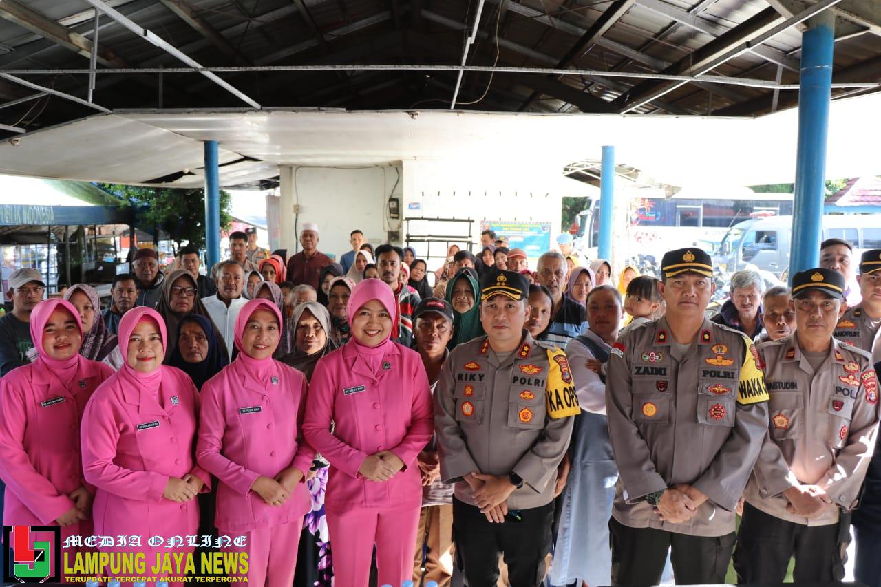 Cooling System Jelang Pemilu 2024, Polres Lampung Barat Gelar Bhakti Sosial dan Bakti Kesehatan