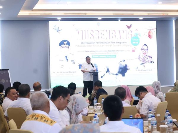 Gubernur Arinal Djunaidi Buka Musrenbang Peternakan dan Kesehatan Hewan Provinsi Lampung Tahun 2024