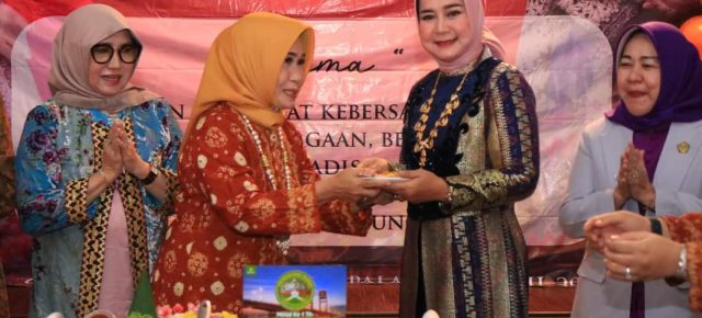 Ketua TP. PKK Provinsi Lampung Hadiri Peringatan Hari Jadi Pertama Perkumpulan Wanita Palembang