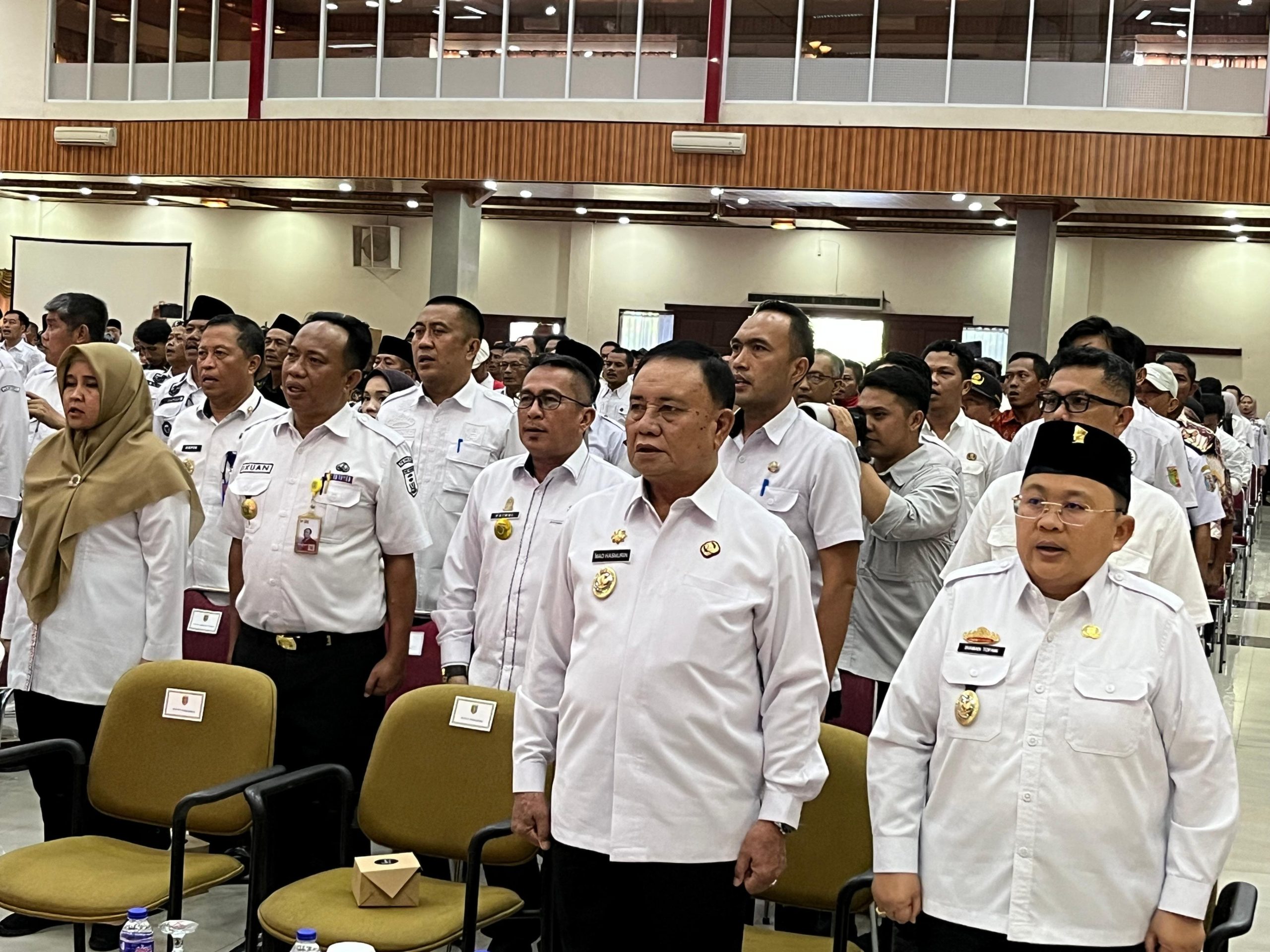 Wakil Bupati Irawan Topani Hadiri Peluncuran dan Dialog Percepatan Pembentukan Koperasi Merah Putih Provinsi Lampung