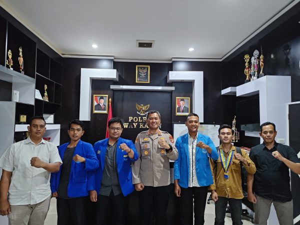 Perkuat Sinergi Jaga Stabilitas Sosial dan Lingkungan, PMII Way Kanan Gelar Audiensi Bersama Kapolres Perkuat Sinergi Jaga Stabilitas Sosial dan Lingkungan, PMII Way Kanan Gelar Audiensi Bersama Kapolres