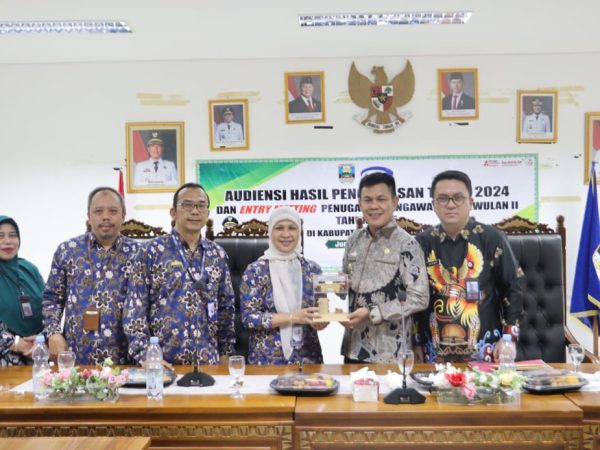 Pemkab Pesisir Barat Gelar Audensi Bersama BPKP Perwakilan Provinsi Lampung