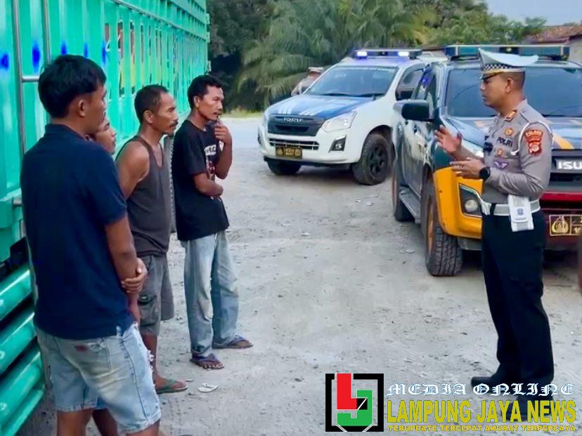 Polda Lampung Imbau Pengguna Jalan Lintas Sumatera Waspada Terhadap Pungli dan Premanisme
