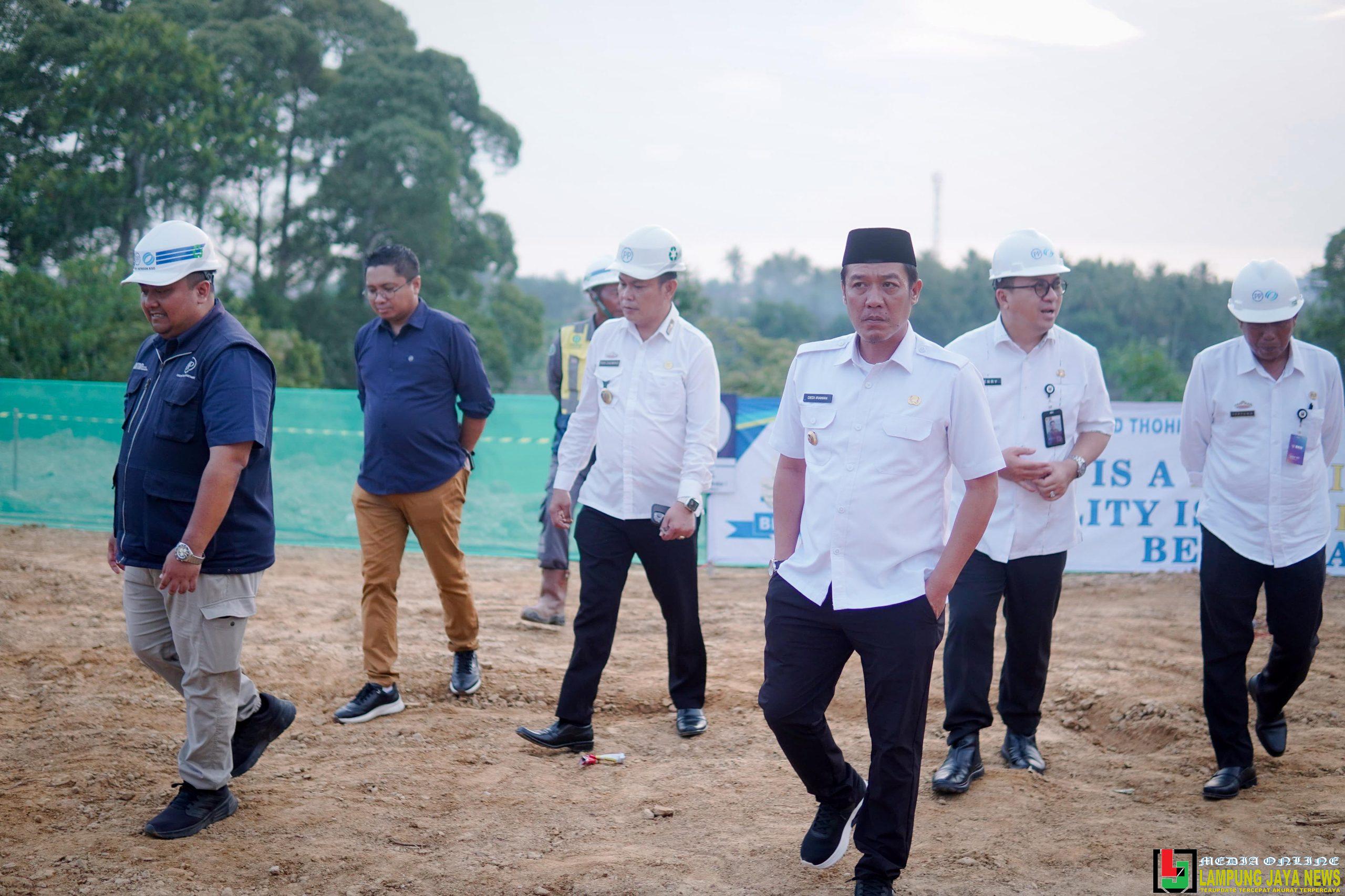 Bupati Dedi Tinjau Persiapan Peletakan Batu Pertama Pembangunan RSUD KH Muhammad Thohir Bupati Dedi Tinjau Persiapan Peletakan Batu Pertama Pembangunan RSUD KH Muhammad Thohir