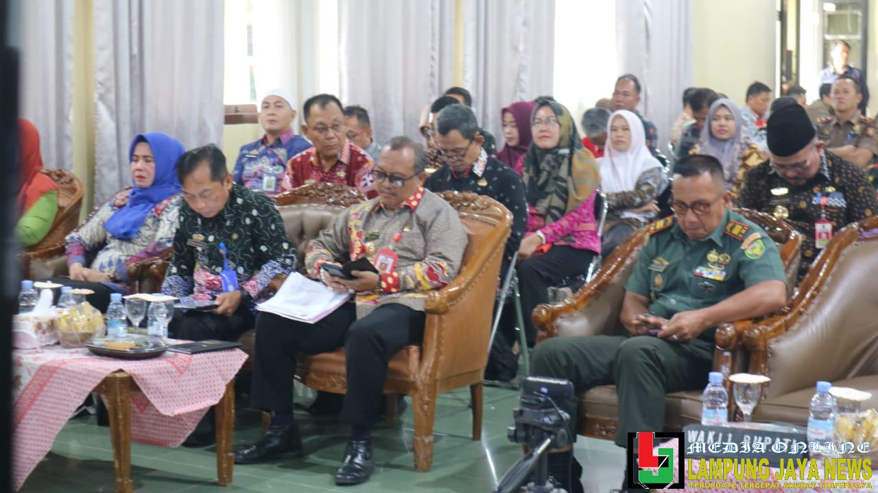Pemkab Lambar Ikuti Verifikasi Hybrid KemenPPPA Evaluasi Kabupaten Layak Anak Tahun 2025