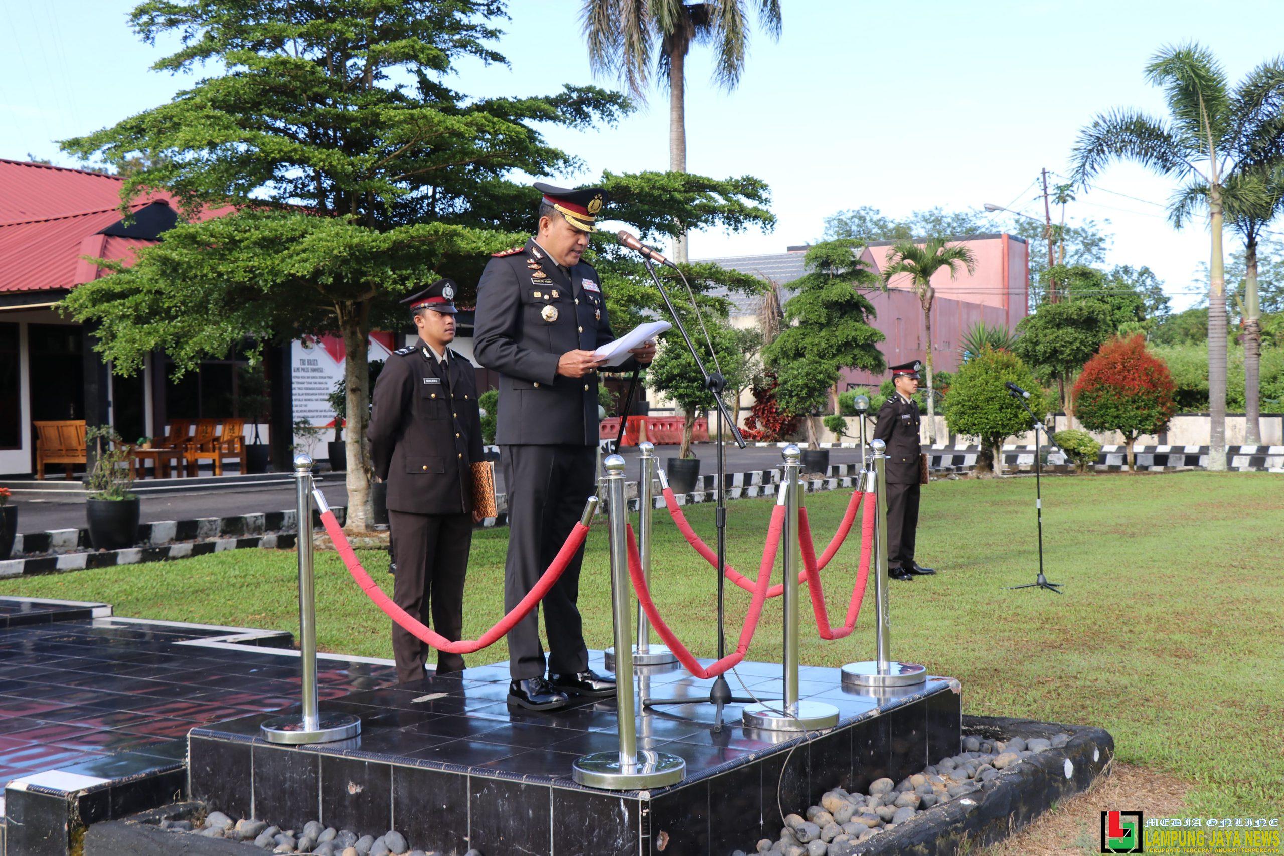 Polres Lampung Barat Gelar Upacara Hari Kebangkitan Nasional ke-117 dan Berikan Penghargaan Kepada Personel Berprestasi Polres Lampung Barat Gelar Upacara Hari Kebangkitan Nasional ke-117 dan Berikan Penghargaan Kepada Personel Berprestasi