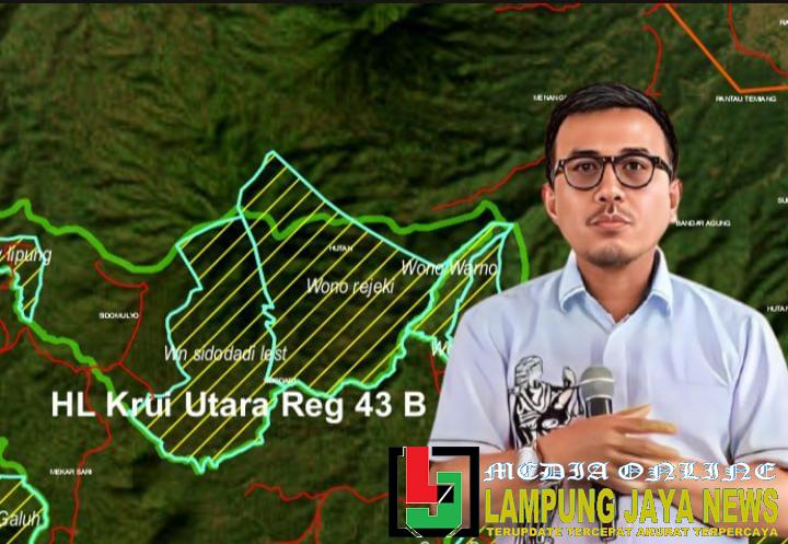 GERMASI Bantah Klaim Sutikno Soal Register 43 B Krui Utara Lokasi Masih Hutan Lindung Berdasarkan Peta Resmi Negara