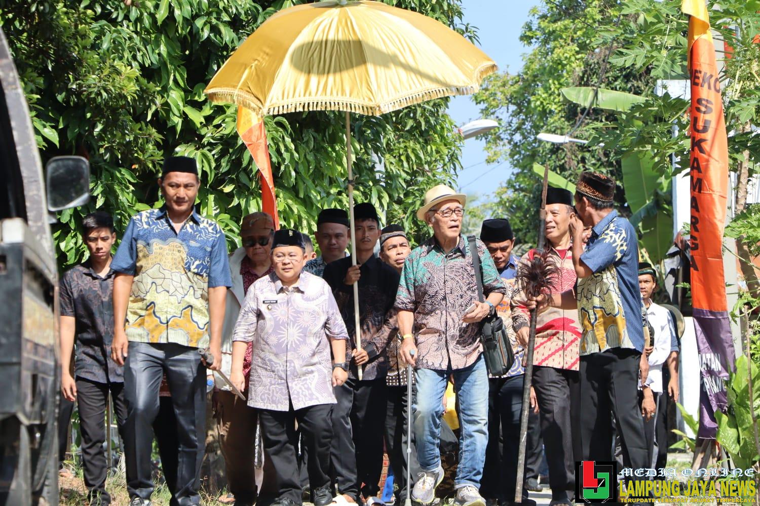 Bertolak Ke Pulau Pisang, Wakil Bupati Irawan Topani Hadiri Anjau Silau dan Peresmian Masjid Jami At-Tanwir