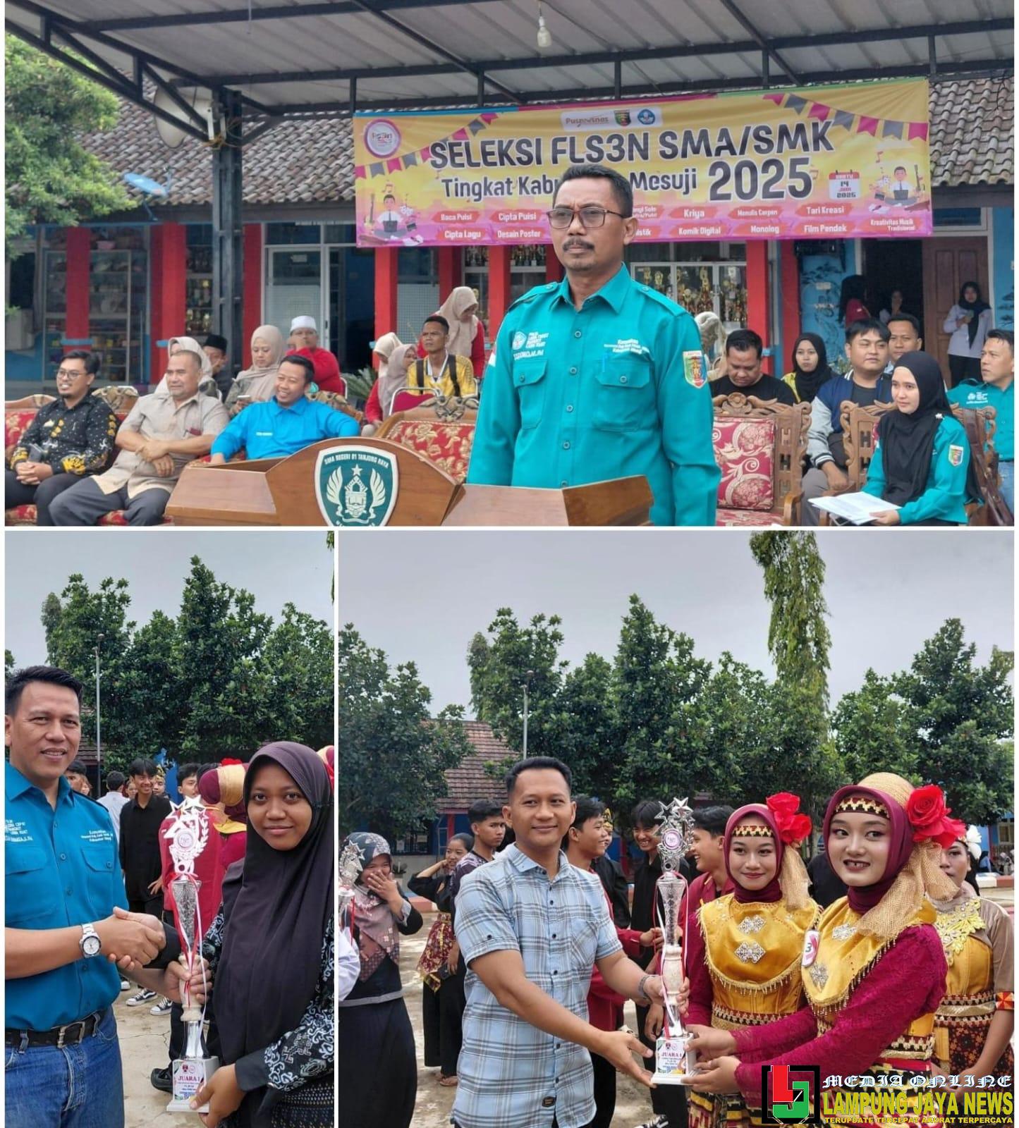 Gelar Seleksi FLS3N dan O2SN SMA dan SMK Tingkat Kabupaten Mesuji, Ini Kata Ketua MKKS SMA Mesuji Gelar Seleksi FLS3N dan O2SN SMA dan SMK Tingkat Kabupaten Mesuji, Ini Kata Ketua MKKS SMA Mesuji