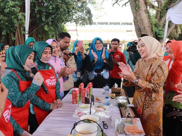 Dorong Inovasi MPASI Sehat dan Menarik, TP. PKK Provinsi Lampung Gelar Lomba Kreasi Lahap Makan