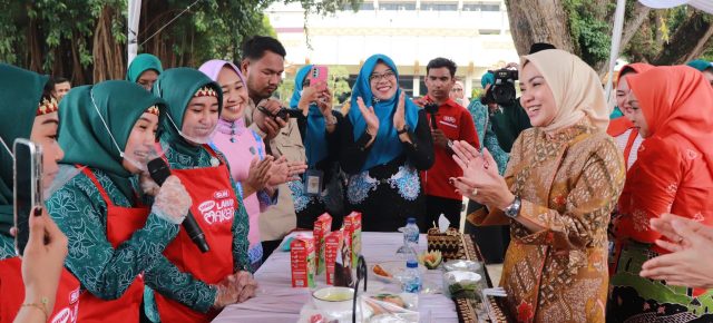 Dorong Inovasi MPASI Sehat dan Menarik, TP. PKK Provinsi Lampung Gelar Lomba Kreasi Lahap Makan
