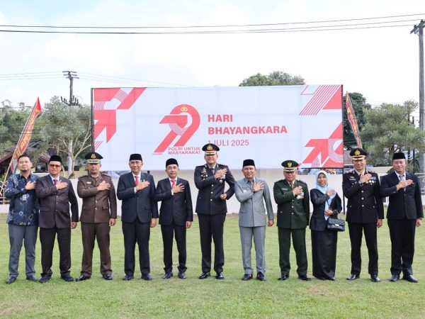 Ikuti Apel HUT Ke-79 Bhayangkara, Parosil Mabsus Sampaikan Apresiasi Kepada Institusi Polri